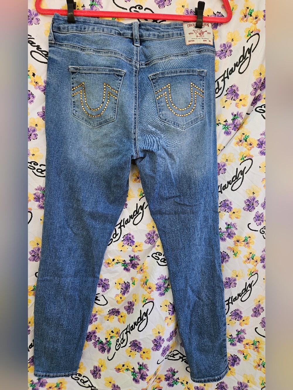 Womens True Religion Jennie Curvy Midrise Super Skinny Jeans